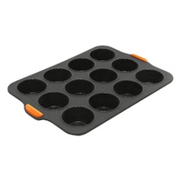 Bakemaster - Silicone 12 Cup Muffin Pan - 36 x 25cm