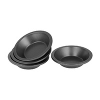 Bakemaster - Round Pie Dish Set of 4 - 13 x 3cm