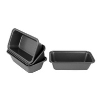 Bakemaster - Loaf Pan Set of 4 - 15 x 9 x 5cm