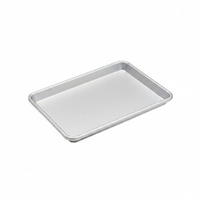Bakemaster - Silver Anodised Baking Tray - 33 x 24 x 3cm