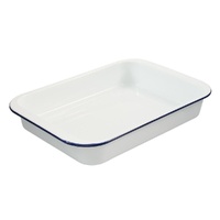 Bakemaster - Enamel Bake and Roast Pan - 41 x 27 x 6cm