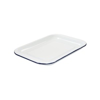 Bakemaster - Enamel Oven Tray - 35 x 24 x 3cm