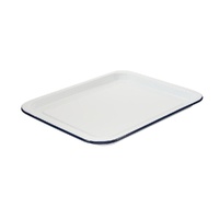 Bakemaster - Enamel Oven Tray - 38 x 30 x 2cm