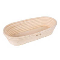 Bakemaster - Oval Proving Basket - 27 x 13 x 7cm