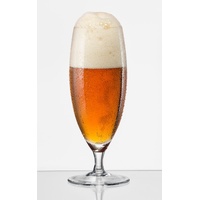 Bohemia Bar Beer Glasses - 380ml Thin Stem (Set of 4)