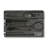 Victorinox Swisscard - Cyber Translucent Black