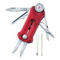 Victorinox GolfTool Translucent Red