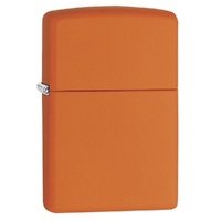 Zippo Lighter - Classic Orange Matte