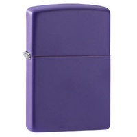 Zippo Lighter - Classic Purple Matte