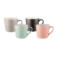 Bundanoon Mod Mug - Ribbed (Set of 4)