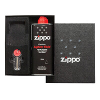 Zippo Gift Set upgrade - Fluid & Flints with Empty lighter slot