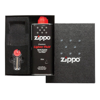 Zippo Gift Set upgrade - Fluid & Flints with Empty lighter slot