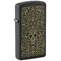 Zippo Lighter - Skull Filigree