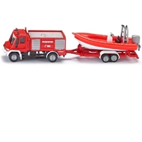 Siku Fire - Fire Engine With Boat