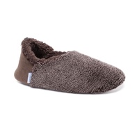 Slumbies Mens Two Tone Cut Back Brown