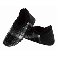 Slumbies Mens Alpine Plaids Black