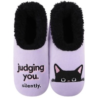Slumbies Ladies Pairables Cat Judging You