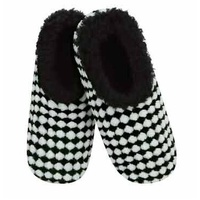 Slumbies Ladies Harlequin Black