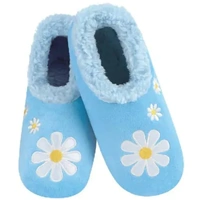 Slumbies Ladies Pairables Daisies All Day Blue Skies