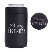 Splosh Celebration - Insulated Drink Cooler & Badge Set - Birthday