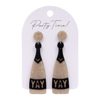 Splosh Celebration Earrings - Champagne
