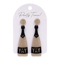 Splosh Celebration Earrings - Champagne