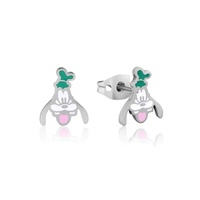 Disney Couture Kingdom Stainless Steel - Goofy - Enamel Stud Earrings