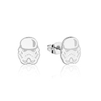 Disney Couture Kingdom - Star Wars - Stormtrooper Enamel Stud Earrings