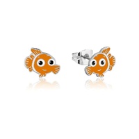 Disney Couture Kingdom - Finding Nemo - Nemo Enamel Stud Earrings