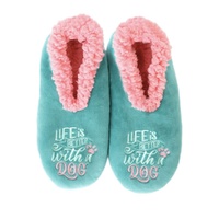 Snugg Ups Ladies Quote - Life is better with a Dog