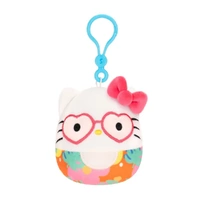 Squishmallows - Sanrio Hello Kitty Tropical Food Treats Clip-On 3.5"