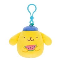Squishmallows - Sanrio Pompompurin Tropical Food Treats Clip-On 3.5"