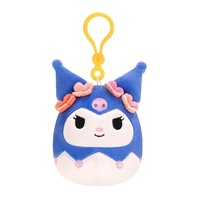 Squishmallows - Sanrio Kuromi Tropical Food Treats Clip-On 3.5"