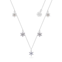 Disney Couture Kingdom - Frozen 2 - Elsa Crystal Snowflake Necklace
