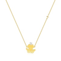 Disney Couture Kingdom - Princess and the Frog - Prince Naveen Necklace Yellow Gold