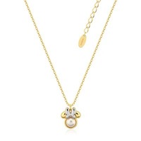 Disney Couture Kingdom Precious Metal - Minnie Mouse - Pearl Necklace Gold