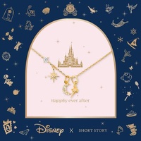 Disney x Short Story Necklace Jasmine - Gold