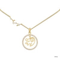 Disney x Short Story Necklace The Lion King Circle Of Life - Gold