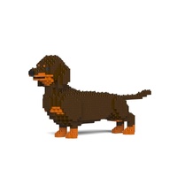 Jekca Animals - Dachshund Brown 17cm