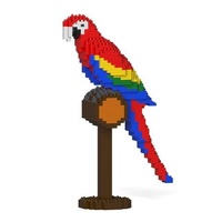 Jekca Animals - Scarlet Macaw 31cm