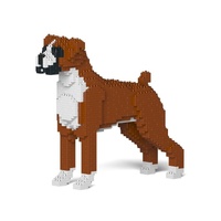 Jekca Animals - Boxer Brown 25cm