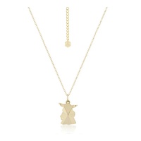 Disney Couture Kingdom - D100 - Star Wars Mandalorian Grogu Facet Necklace Gold