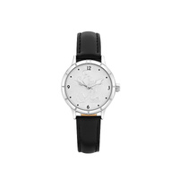 The Original Mickey Collection Watch - Silver + Black 31mm Mickey's 90th Special Edition