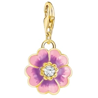 Thomas Sabo Charm Club - Violet Flower Pendant
