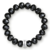 Thomas Sabo Charm Club - Black Obsidian Charm Bracelet