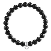 Thomas Sabo Charm Club - Black Obsidian Charm Bracelet