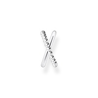 Thomas Sabo Charm Club - Single Ear Cuff Dots Silver Earring