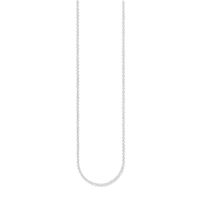 Thomas Sabo Charm Club - Round Belcher Thin Silver Chain