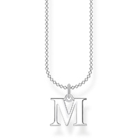 Thomas Sabo Charm Club - Letter "M" Silver Necklace