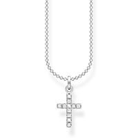 Thomas Sabo Charm Club - Cross Silver Charm Necklace